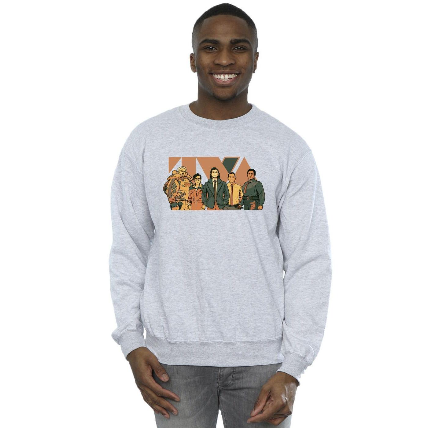 MARVEL TVA Imprimé Regular Fit Sweatshirt  