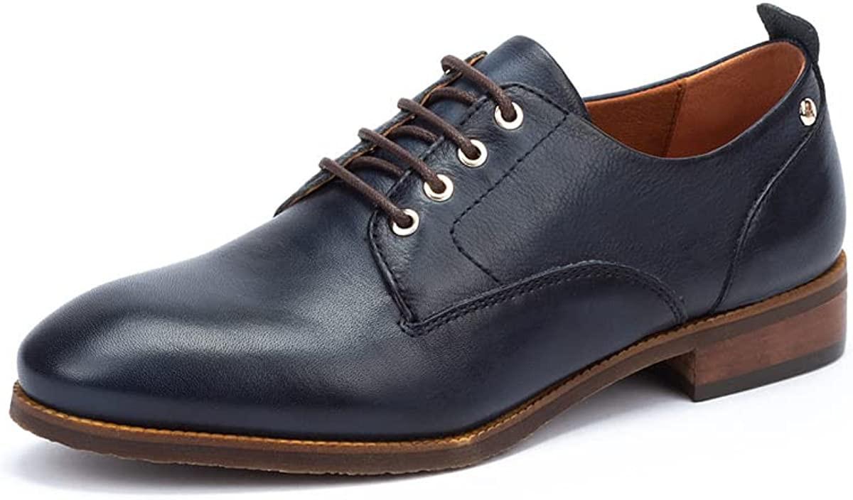 Image of Royal - Leder Schnürschuh Unisex Blau 35