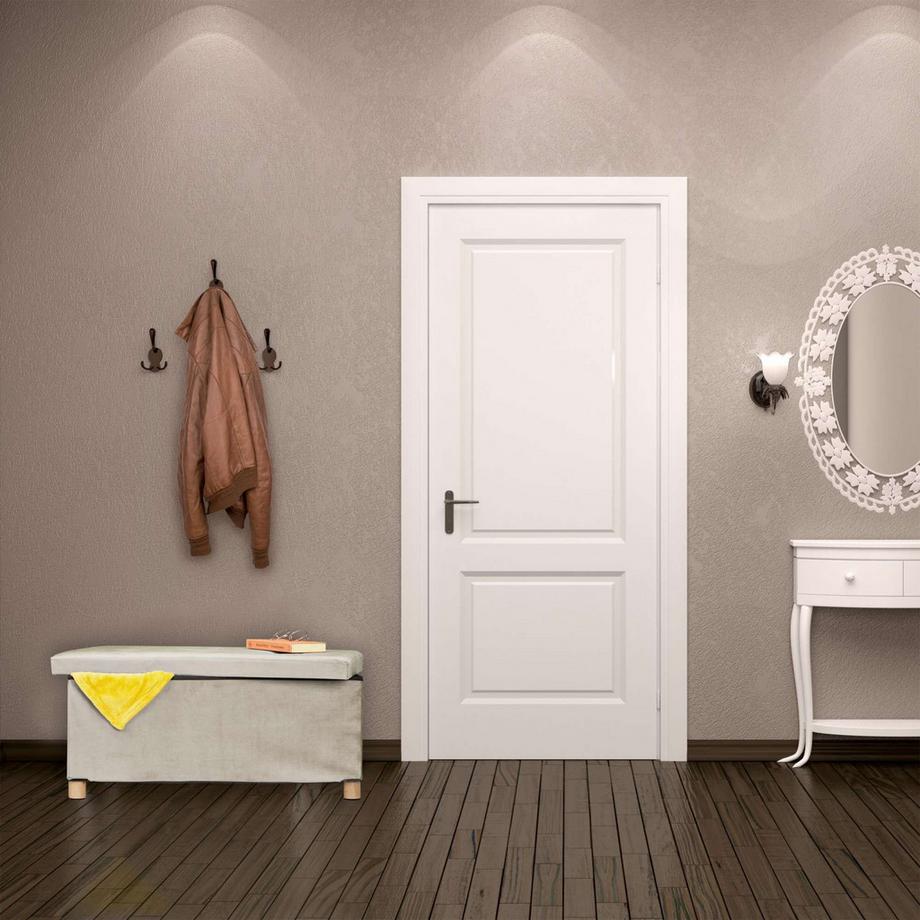 B2X Sitzbank mit Samtbezug und Holzfüßen  