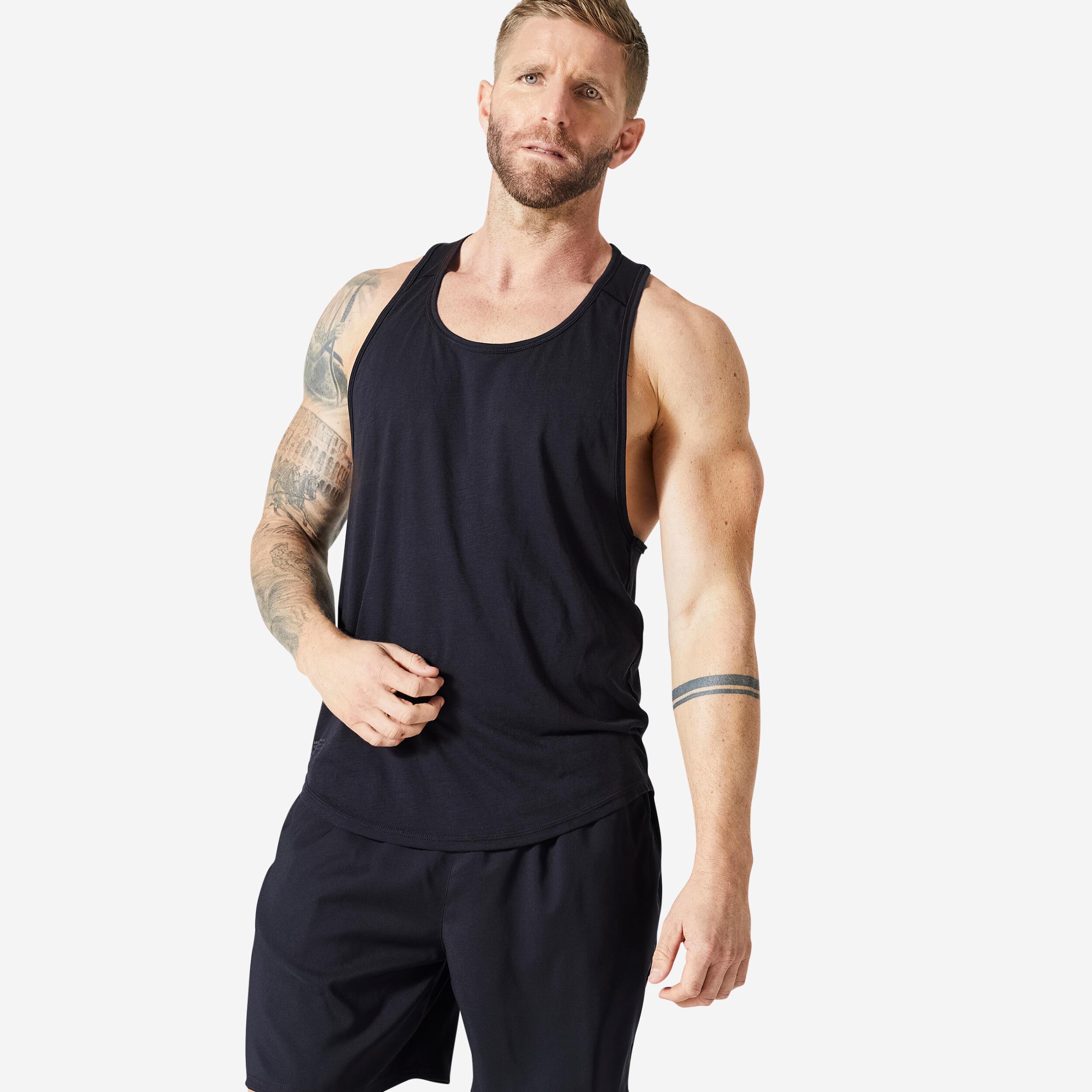 Image of Tanktop - Stringer Performance Herren Schwarz Leicht S