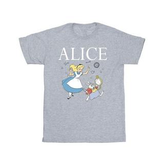 Disney  Alice In Wonderland Follow The Rabbit TShirt 