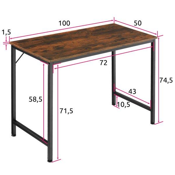 Tectake Schreibtisch Jenkins  