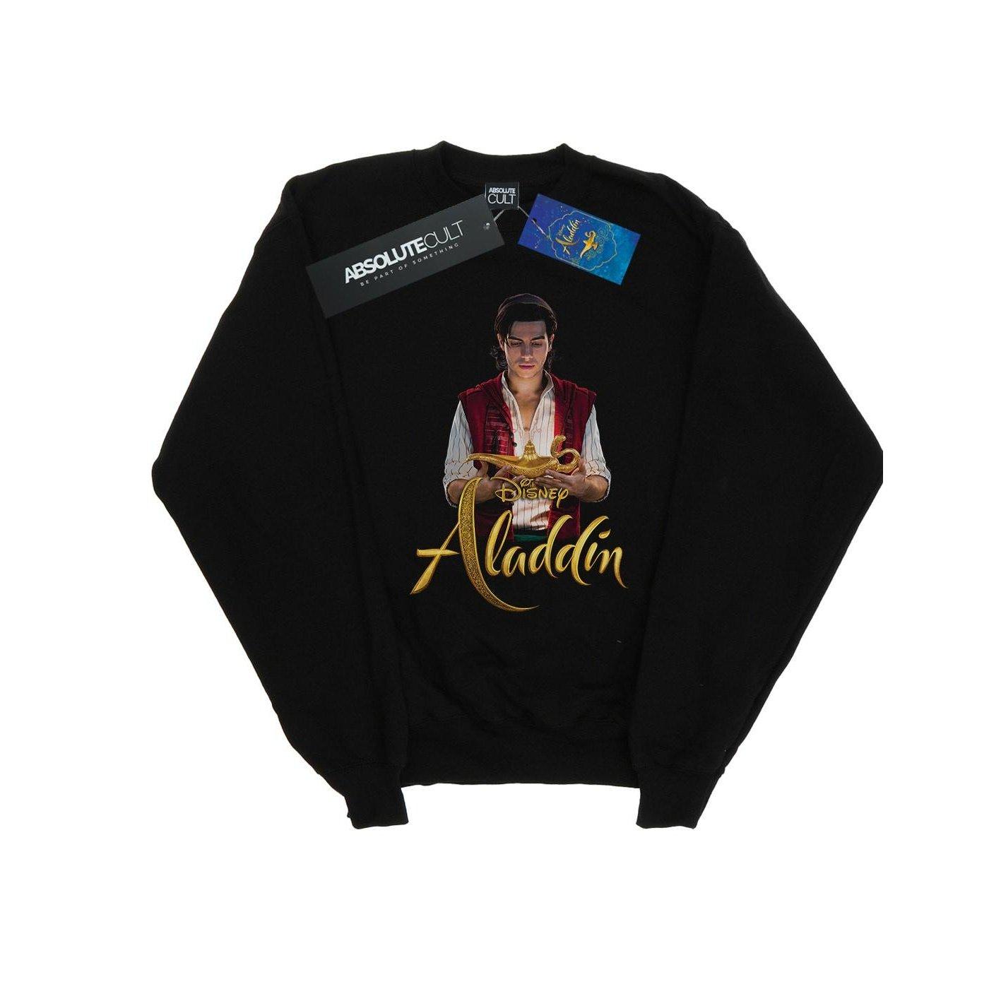 Image of Aladdin Movie Aladdin Photo Sweatshirt Herren Schwarz 4XL