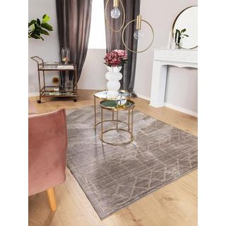 Benuta Tapis Daisy Gris  