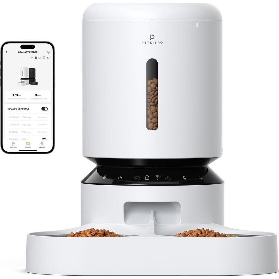 Petlibro  Futterautomat Granary WLAN Dual für Hunde und Katzen 