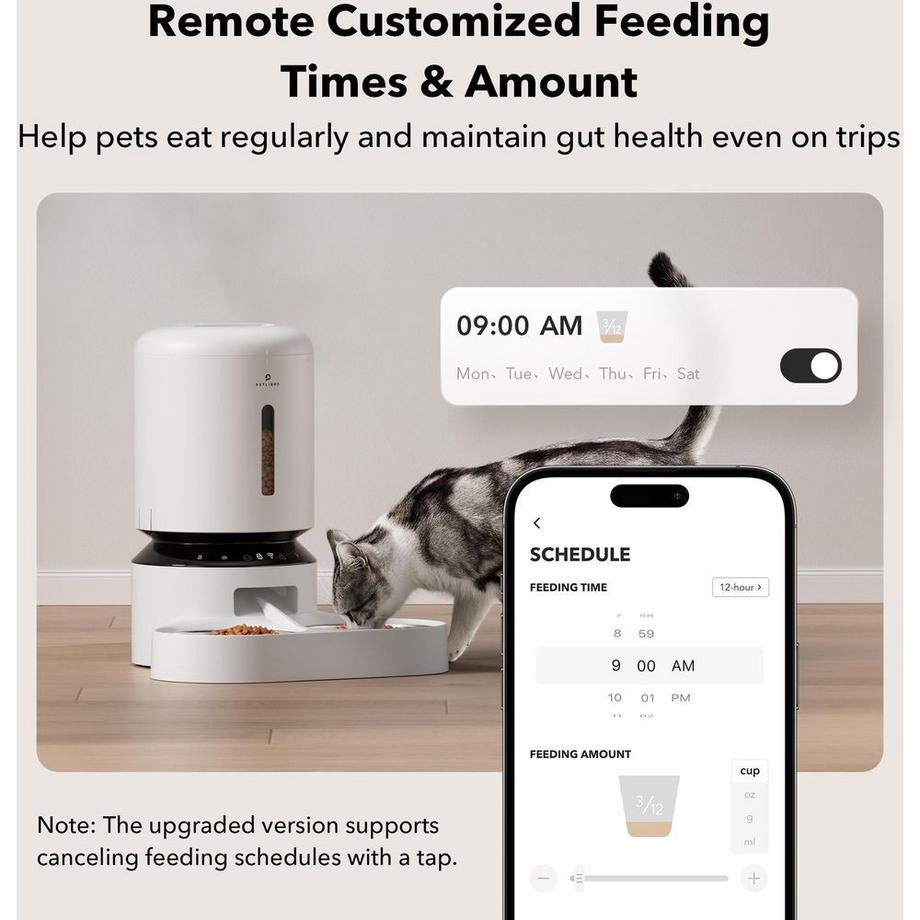 Petlibro  Futterautomat Granary WLAN Dual für Hunde und Katzen 