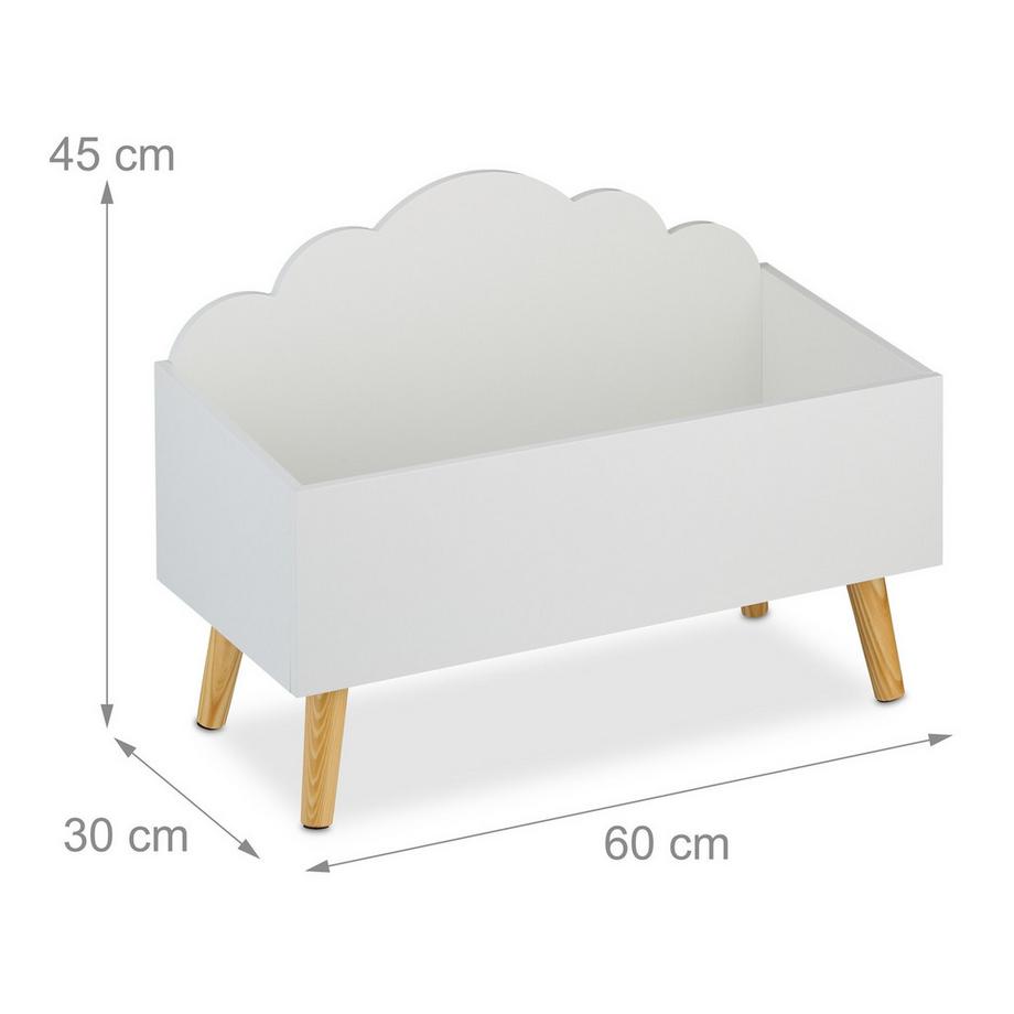 Northix Baule dei giocattoli per bambini  