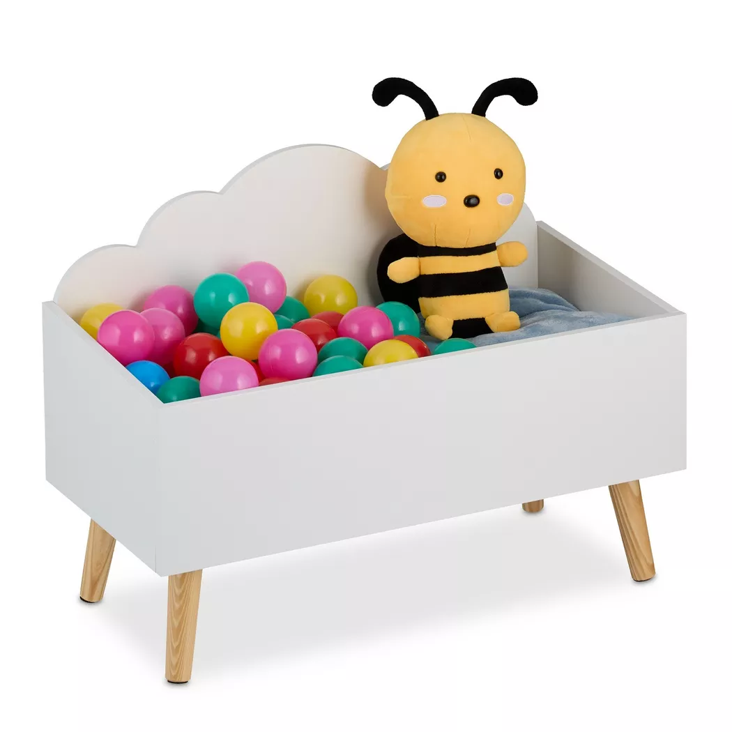 Northix - Baule dei giocattoli per bambini, One Size