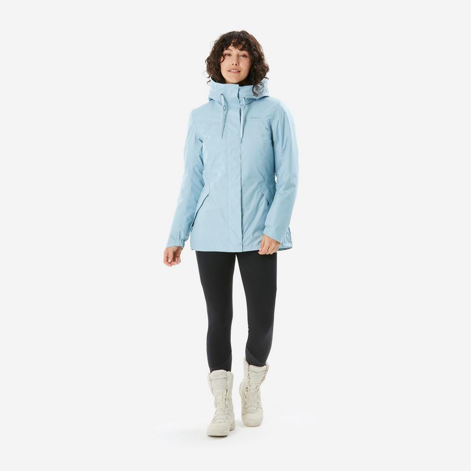 QUECHUA Veste chaude imperméable de randonnée - SH100 X-WARM -10°C - femme  