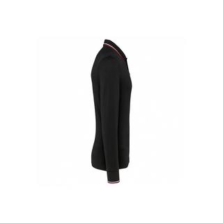 Kariban Piqué Strick Langarm Polo Shirt  