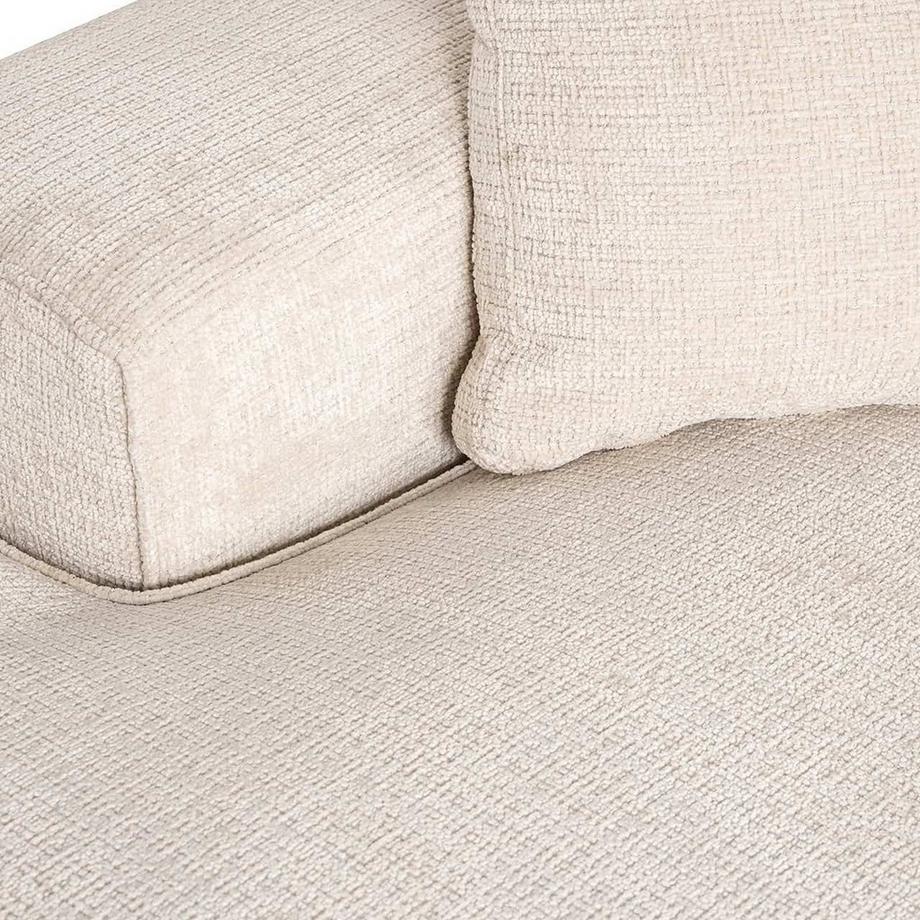 mutoni Canapé d&#039;angle Santos Beige Niagara gauche  
