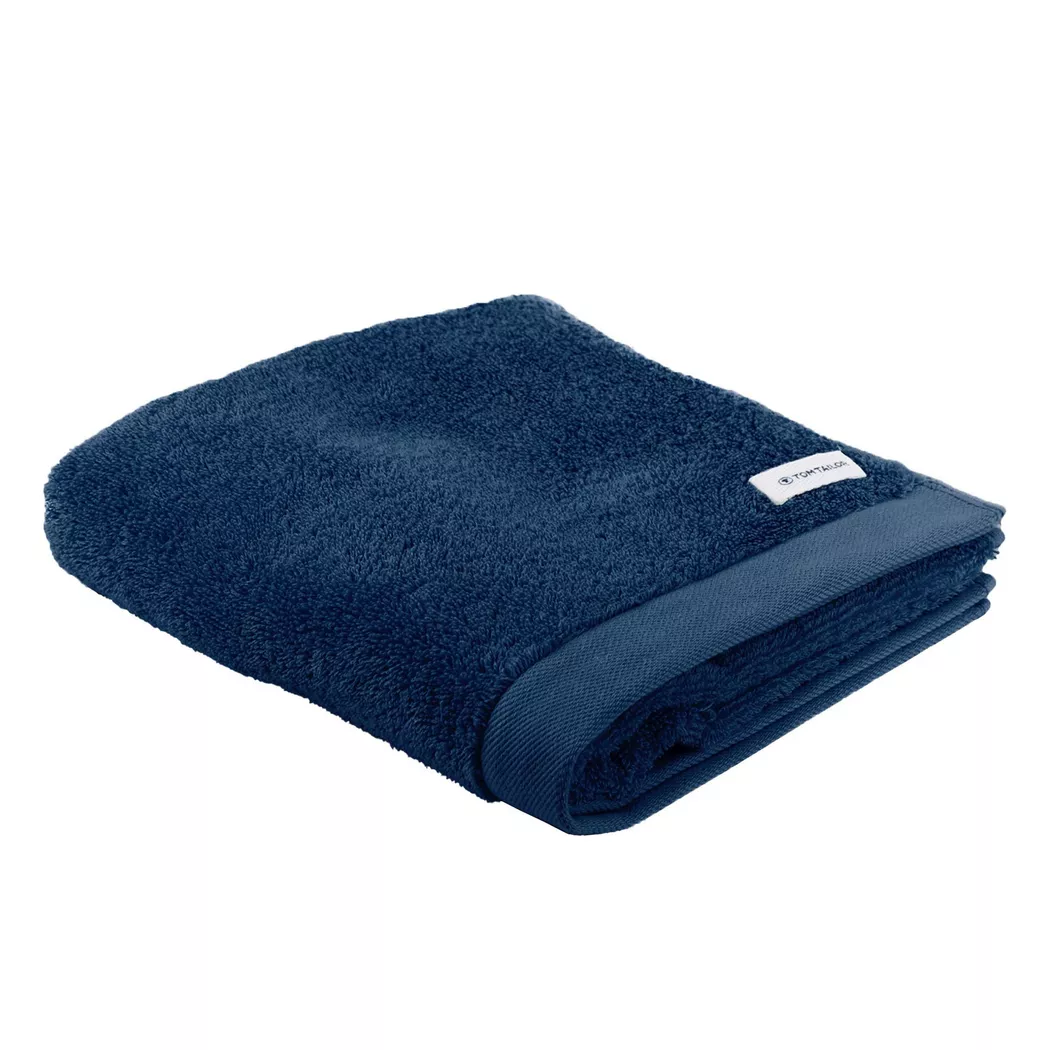 TOM TAILOR HOME Handtuch "COLOR BATH" 100% Baumwolle, 50x100 cm, uni, große Farbauswahl