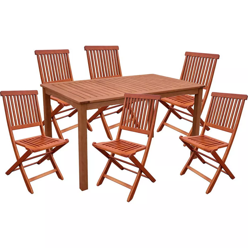 mutoni pleasure - Garten Essgruppe Angwin (7-tlg), One Size