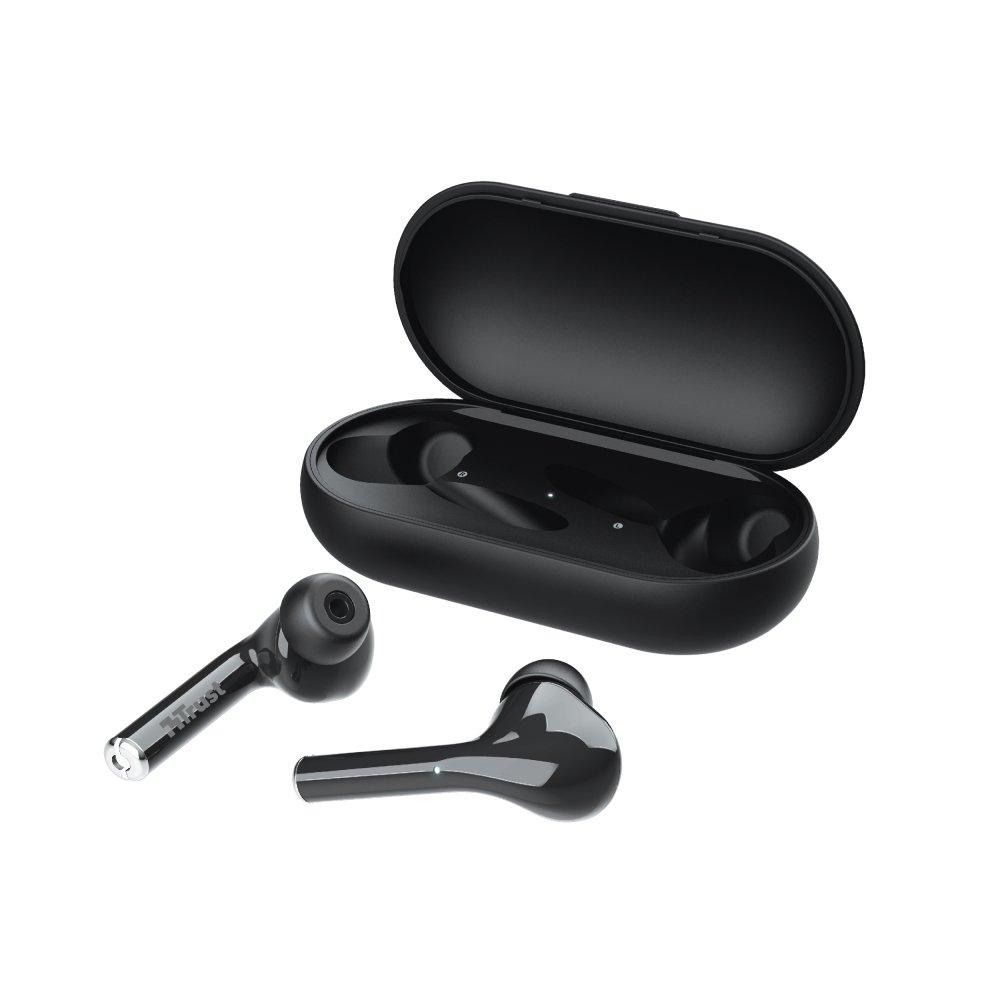 Trust  Trust Nika Touch Auricolare True Wireless Stereo (TWS) In-ear Musica e Chiamate Bluetooth Nero 