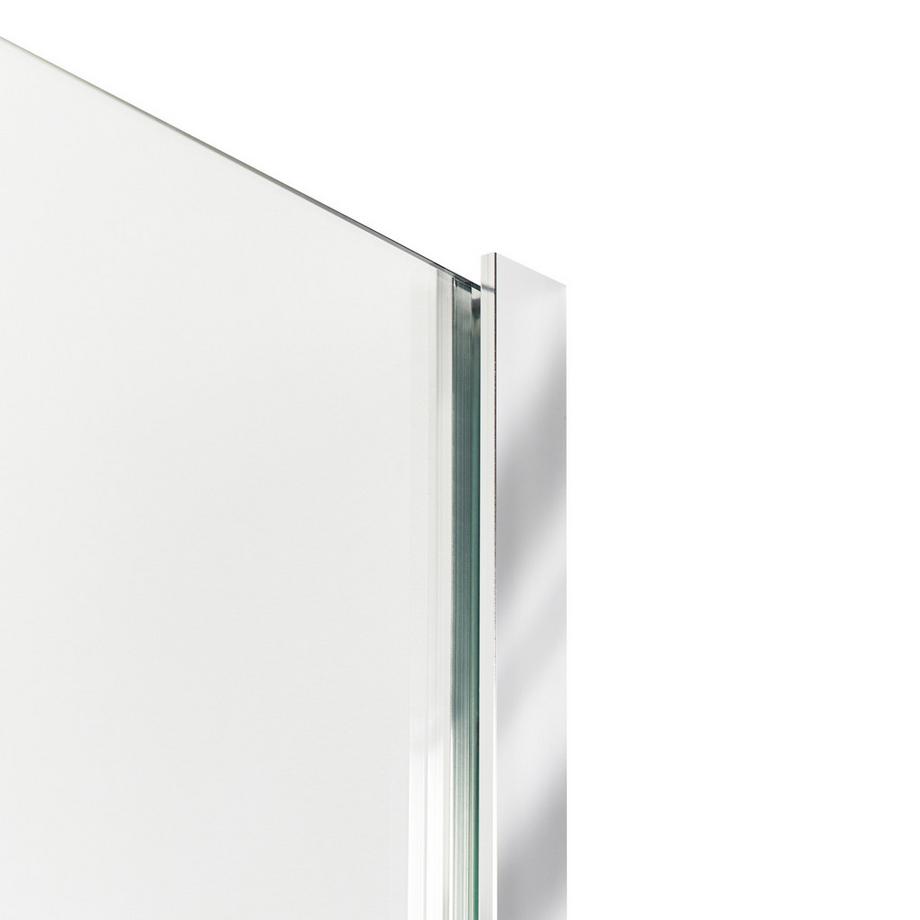 Beliani Parois de douche en Verre de sécurité  AHAUS  