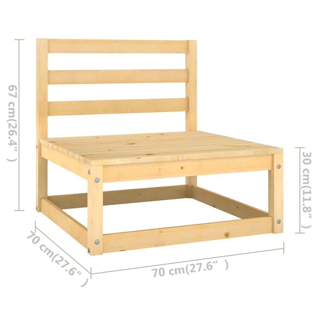 VidaXL Garten-lounge-set holz  