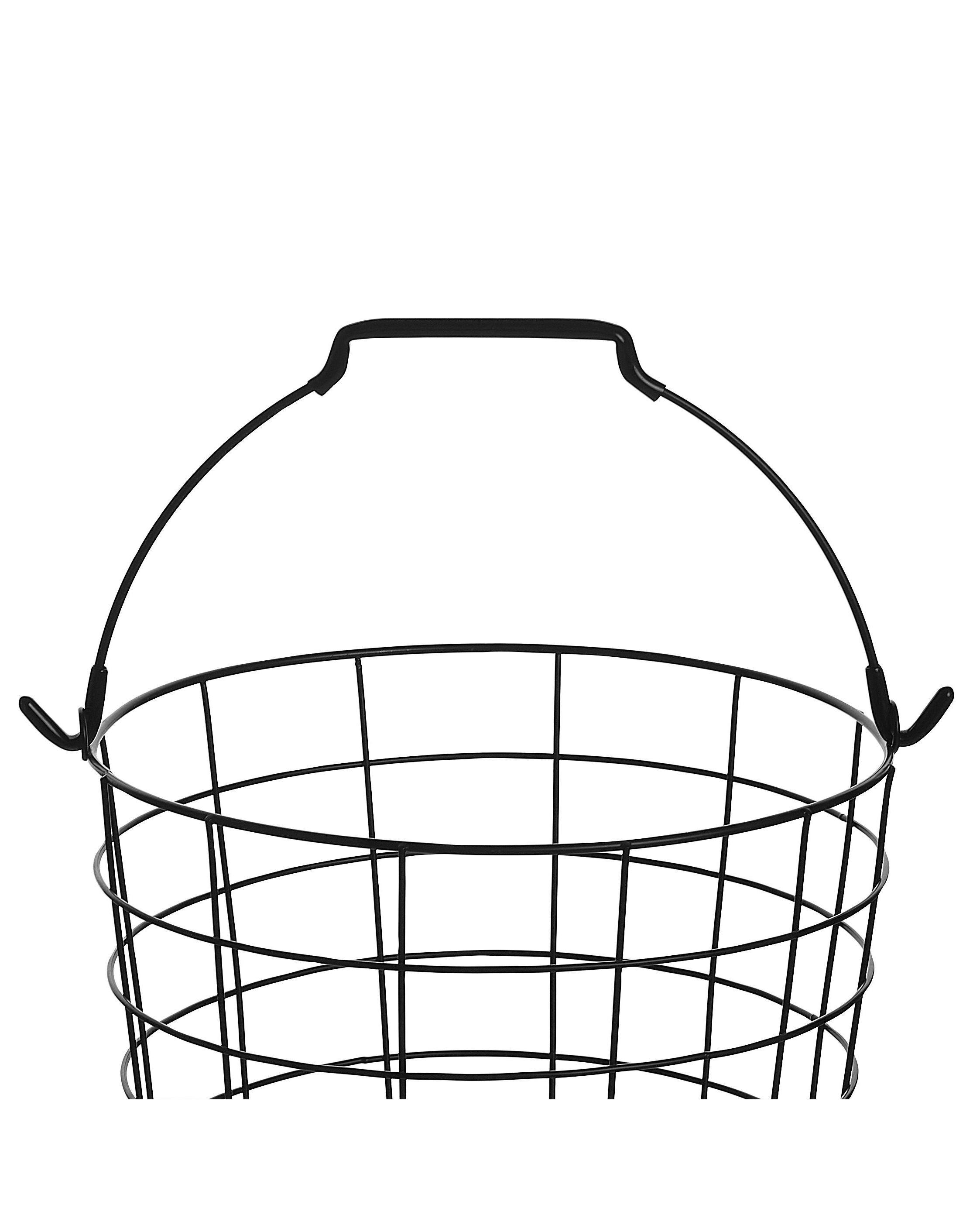 Beliani Support de panier en Métal Industriel AYAPAL  