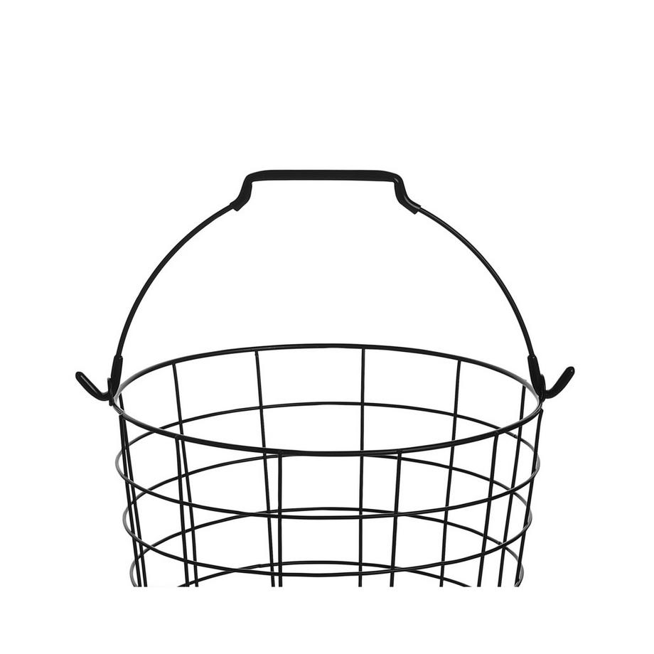 Beliani Korbständer aus Eisen Industriell AYAPAL  