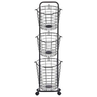Beliani Support de panier en Métal Industriel AYAPAL  