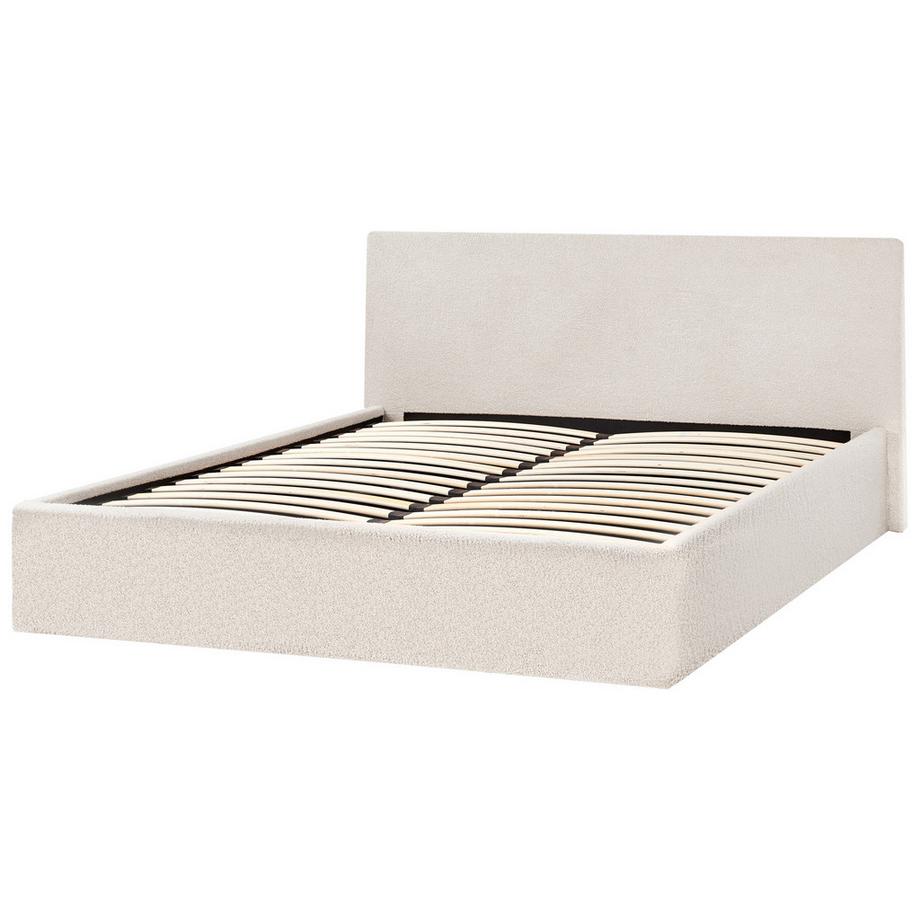 Beliani Lit ottoman en Bouclé  ORBEY  