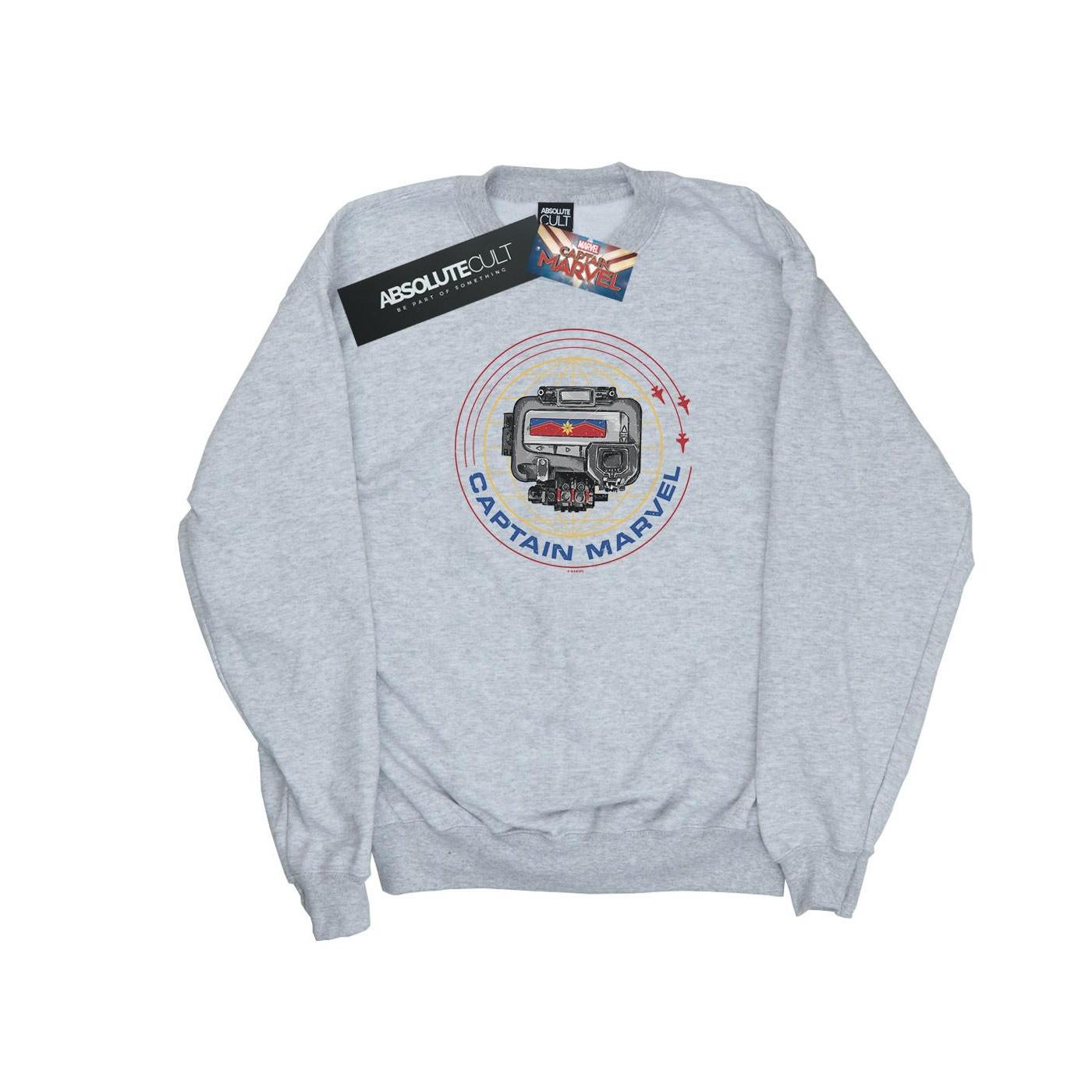 Image of Captain Pager Sweatshirt Mädchen Grau 116