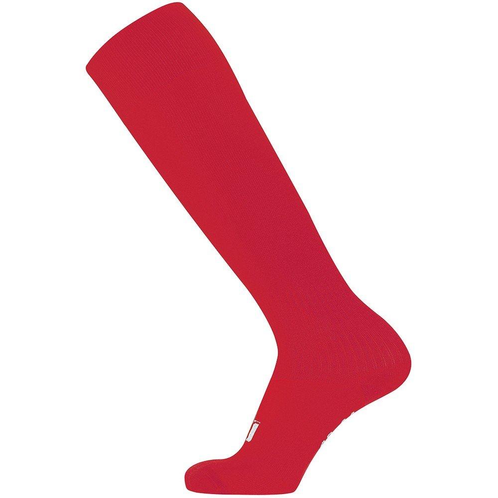 Image of Fußballsocken Kniestrümpfe Jungen Rot Bunt S/M