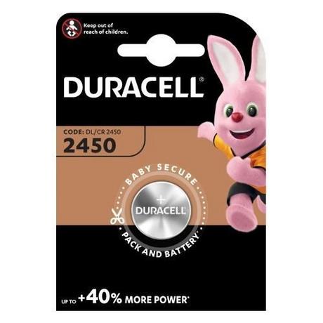 DURACELL  DURACELL Knopfbatterie Specialty DL2450 CR2450, 3V 
