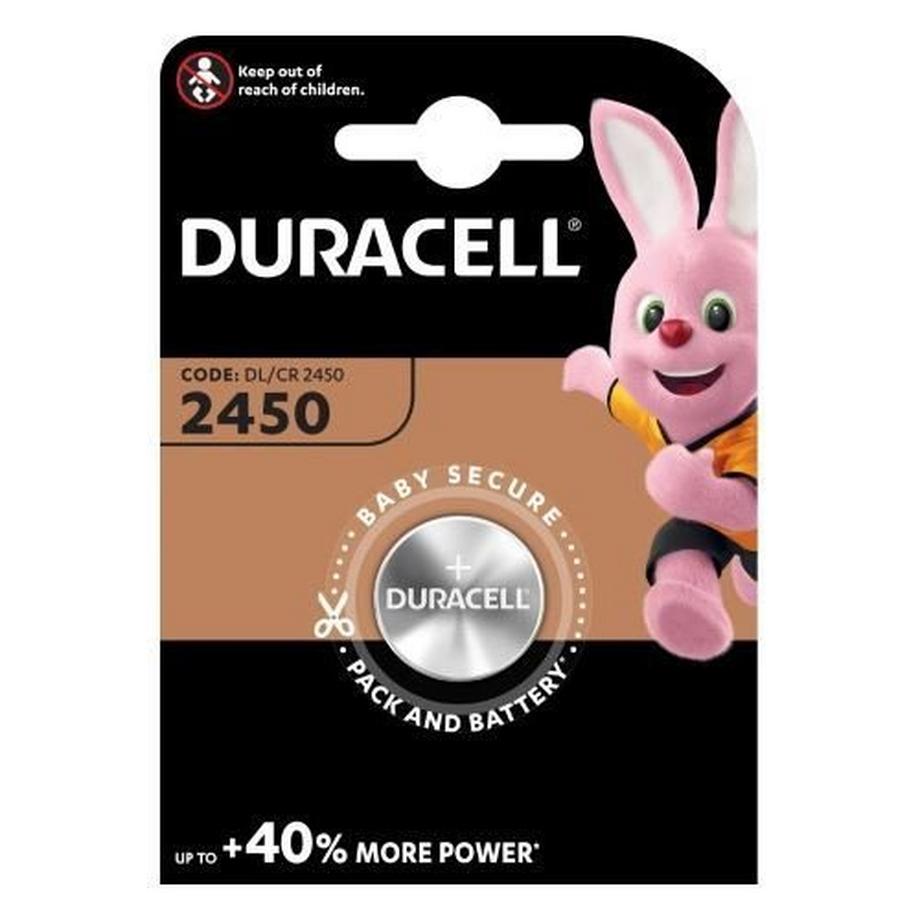 DURACELL  DURACELL Knopfbatterie Specialty DL2450 CR2450, 3V 
