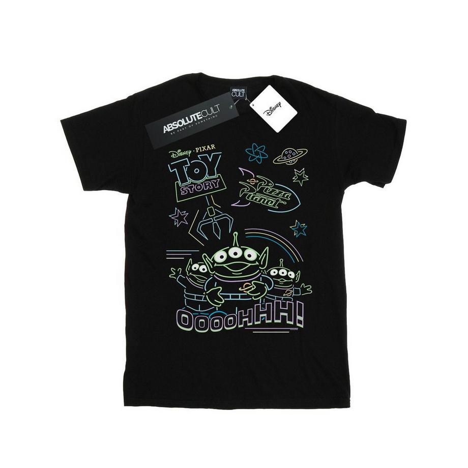 Toy Story Little Green Men Maglietta Omini Verdi Al Neon