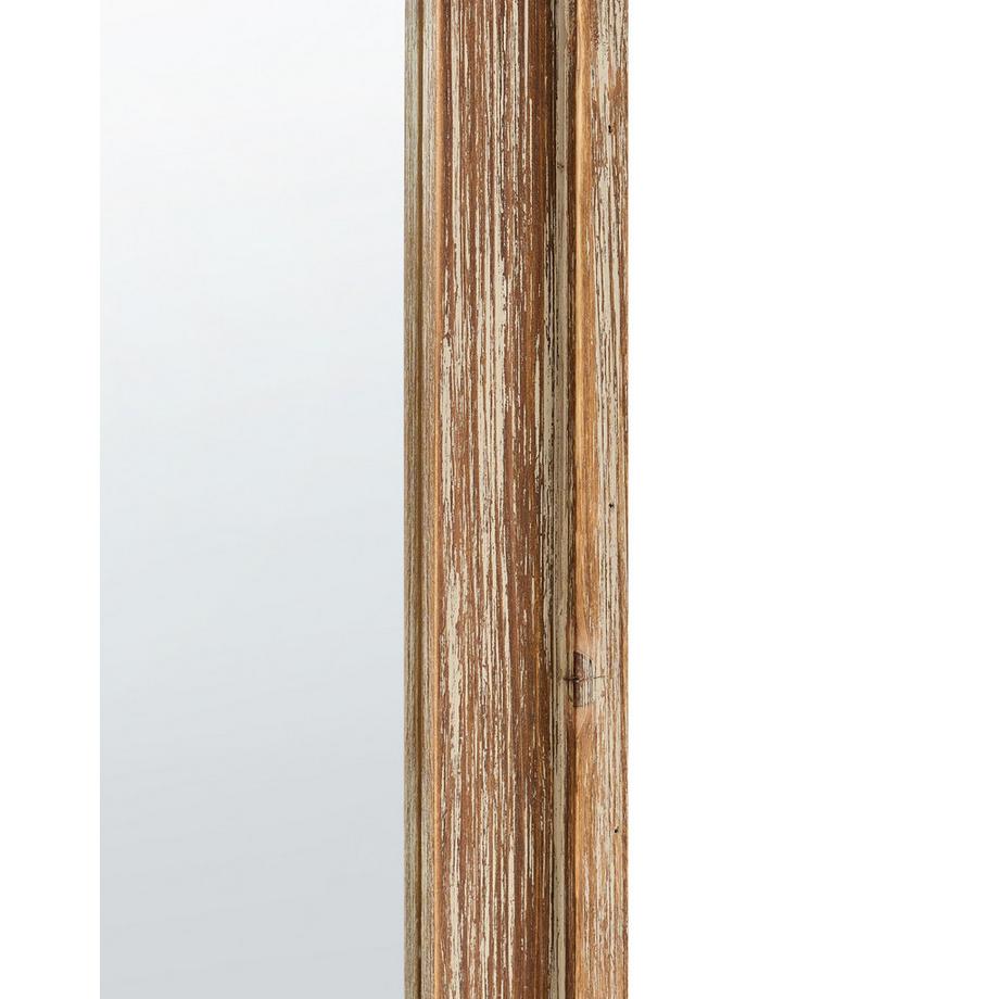 Beliani Wandspiegel aus Tannenholz Klassisch COIGNY  