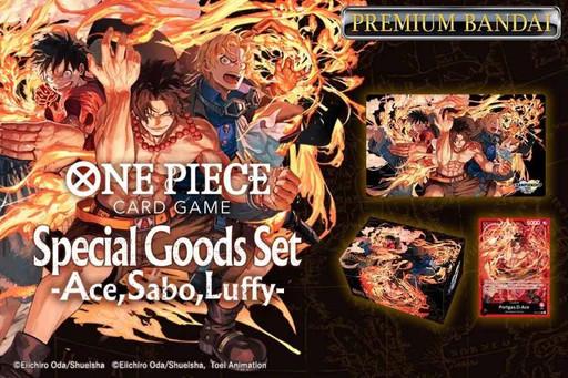 Bandai  Special Goods Set - Ace/Sabo/Luffy - One Piece Card Game - EN 