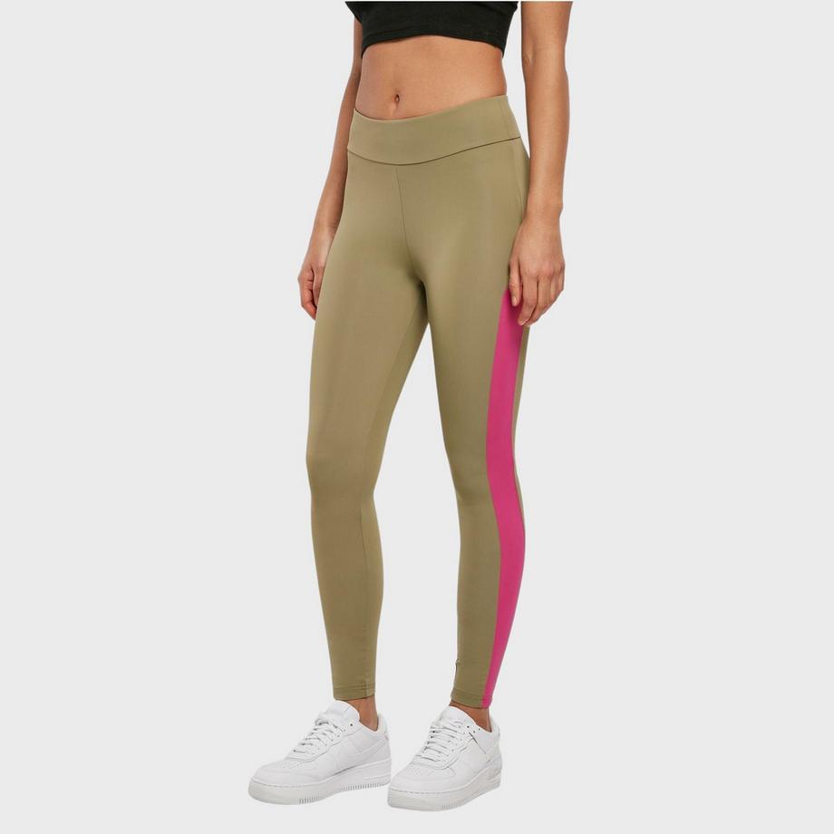 URBAN CLASSICS  legging für en urban claic color block 