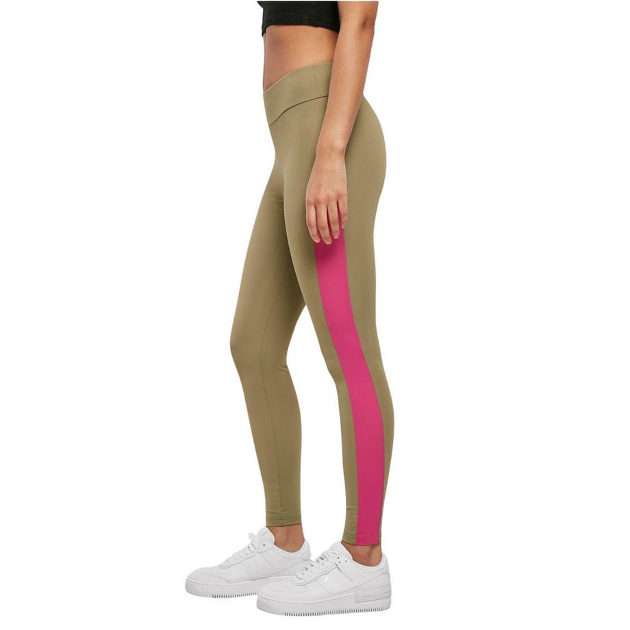 URBAN CLASSICS  legging für en urban claic color block 