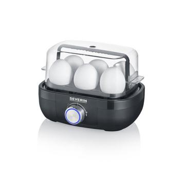 EK  Eierkocher BPA-frei, mit Messbecher, mit Eierstecher Schwarz
