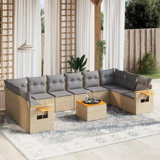 VidaXL Garten sofagarnitur poly-rattan  