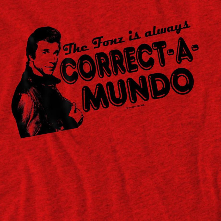 Happy Days Correct A Mundo T-Shirt  