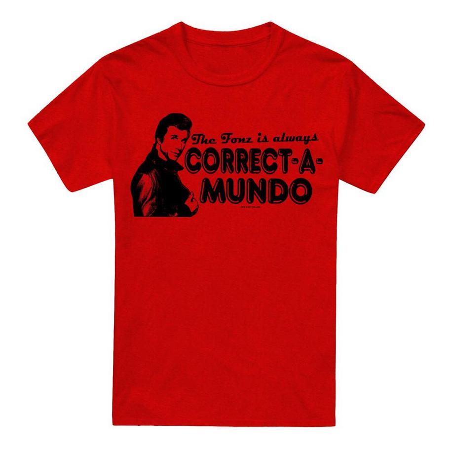 Happy Days Correct A Mundo T-Shirt  