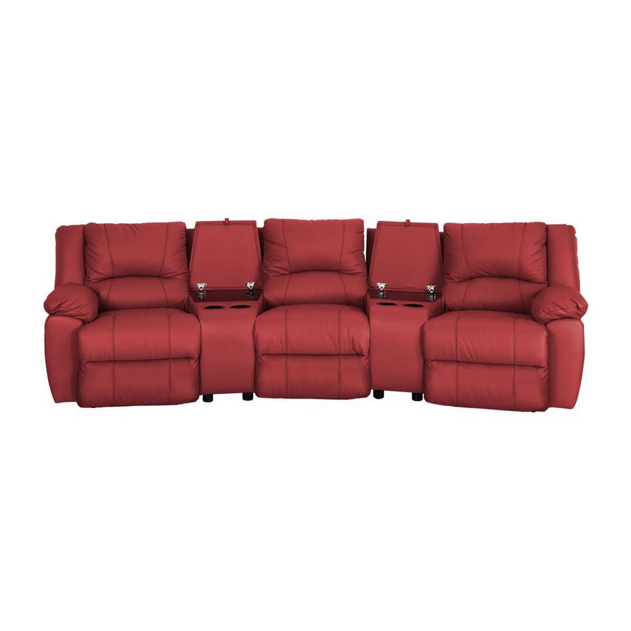 Vente-unique Relaxsofa 3Sitzer Leder AROMA  