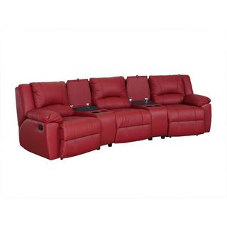 Vente-unique Relaxsofa 3Sitzer Leder AROMA  