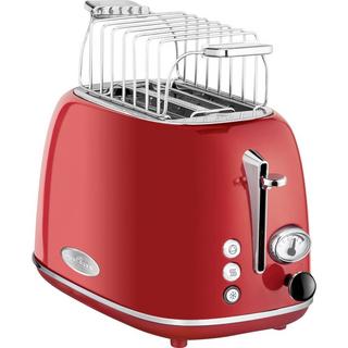 Profi Cook PC-TA 1193 Toaster Edelstahl, Rot  