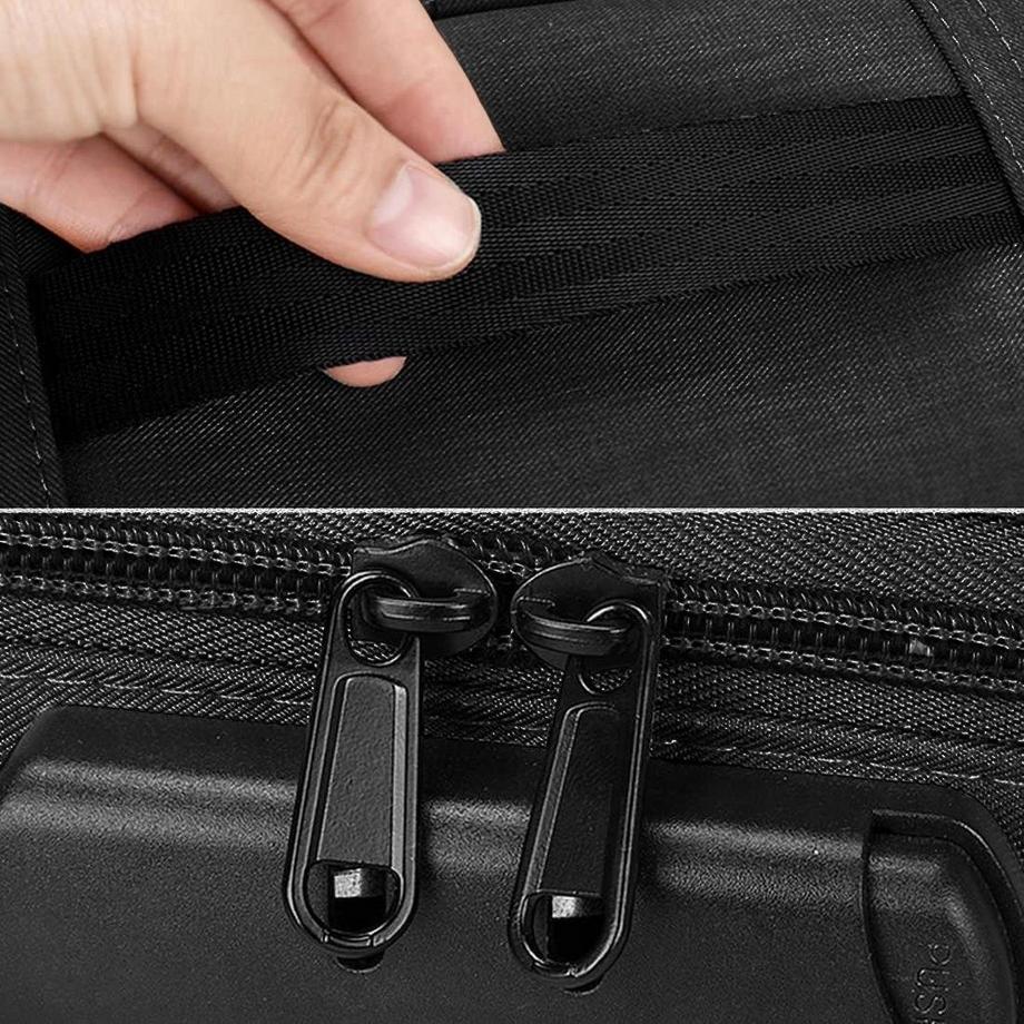 eStore  Sac de rangement pour valise et maison - Noir 