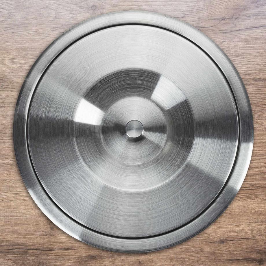 Northix Pattumiera in acciaio inossidabile  