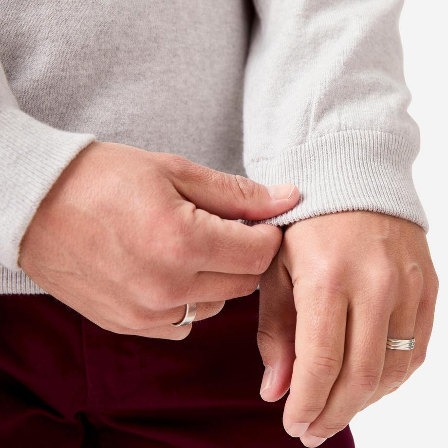 INESIS Golf Pullover Stehkragen winddicht Baumwolle  