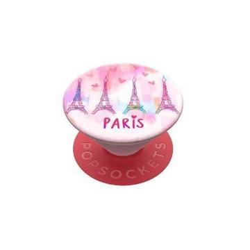 Grip PopSockets Paris Love Pink und Rot