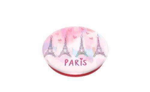 POPSOCKETS PopSockets Grip PopSockets Paris Love Rose et Rouge 