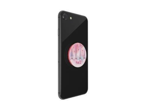 POPSOCKETS PopSockets Grip PopSockets Paris Love Rose et Rouge 