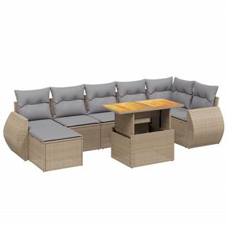 VidaXL Garten sofagarnitur poly-rattan  