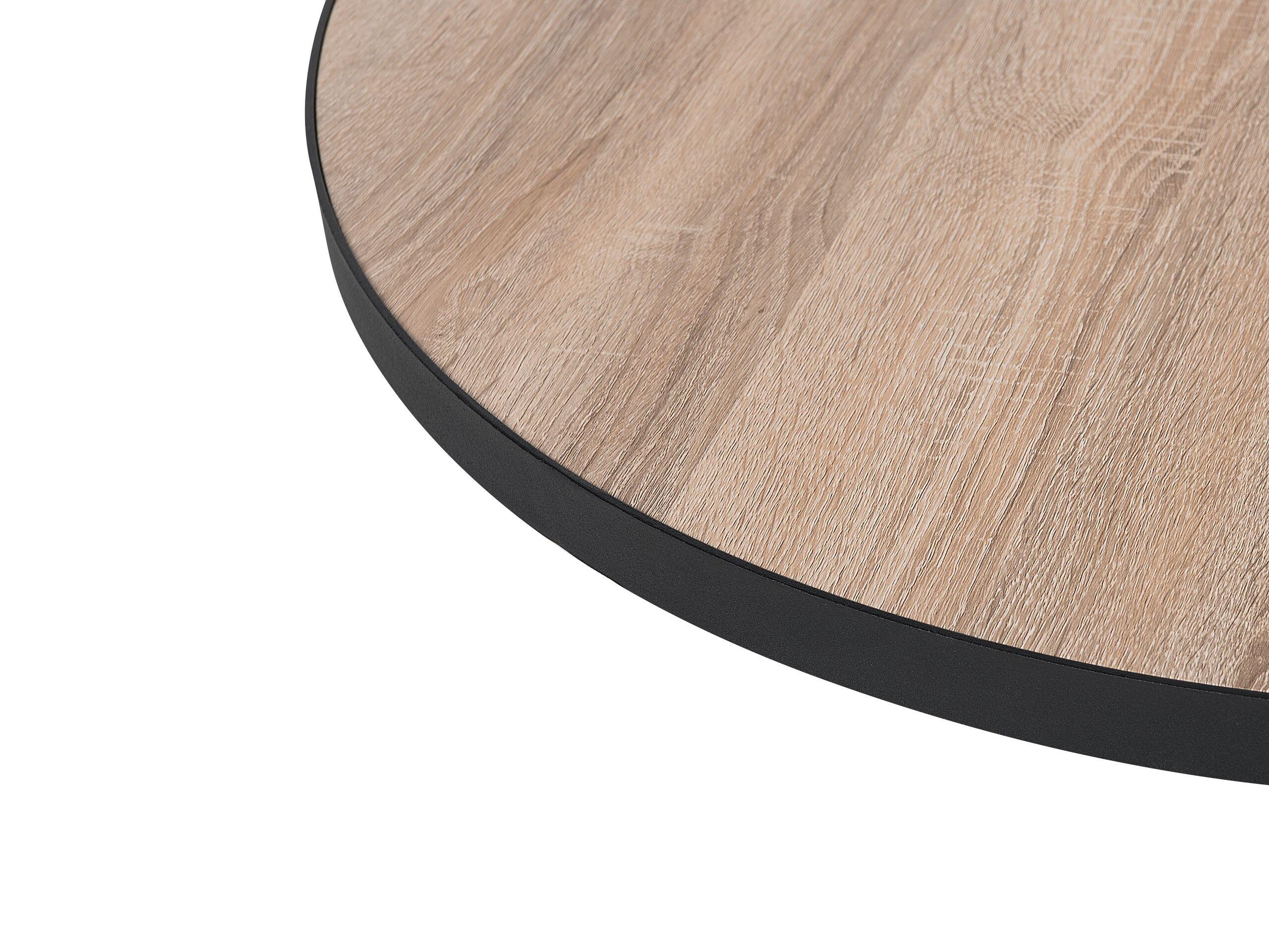 Beliani Table d'appoint en MDF Moderne MELODY  