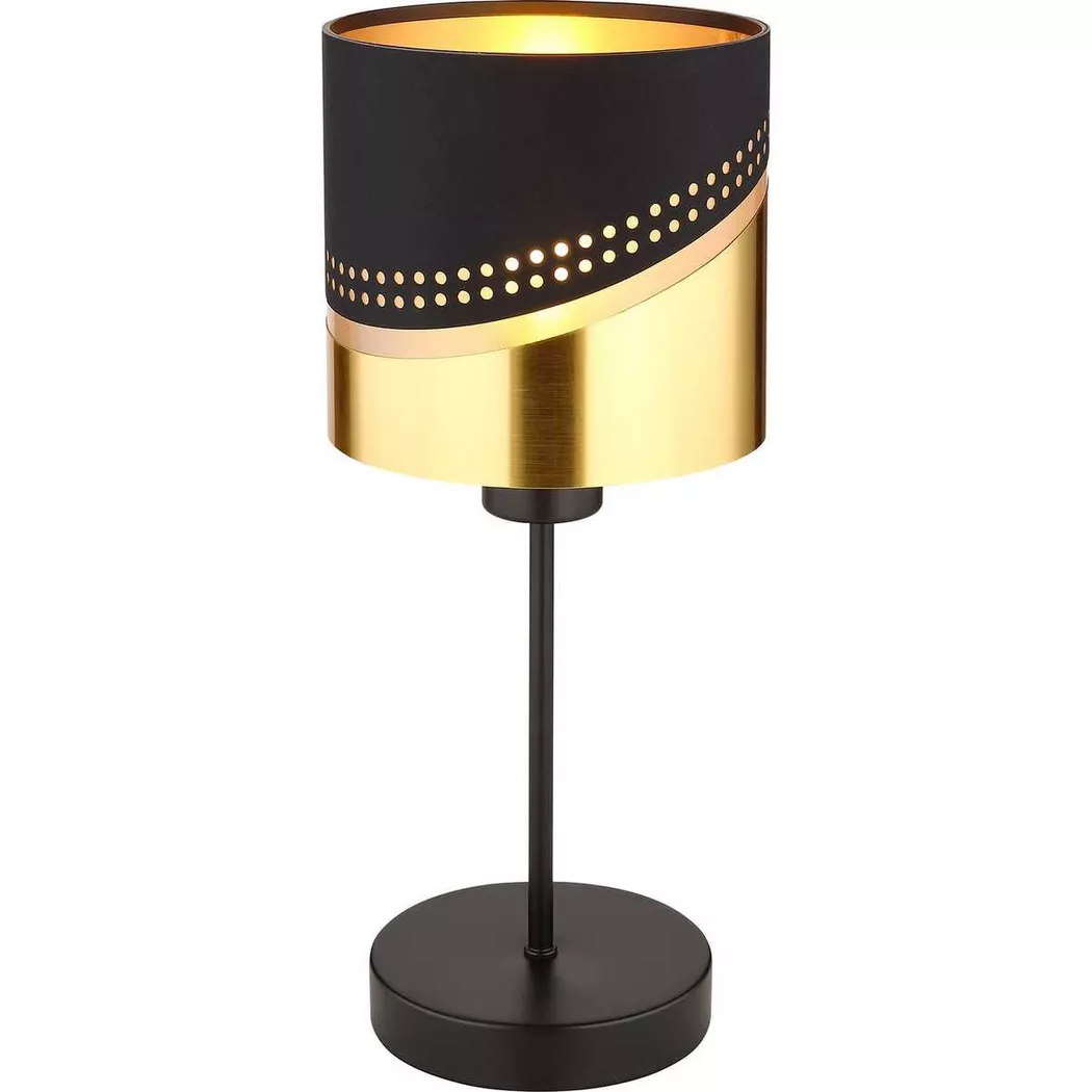 mutoni light – Tischleuchte Or Metall matt 1xE27, One Size