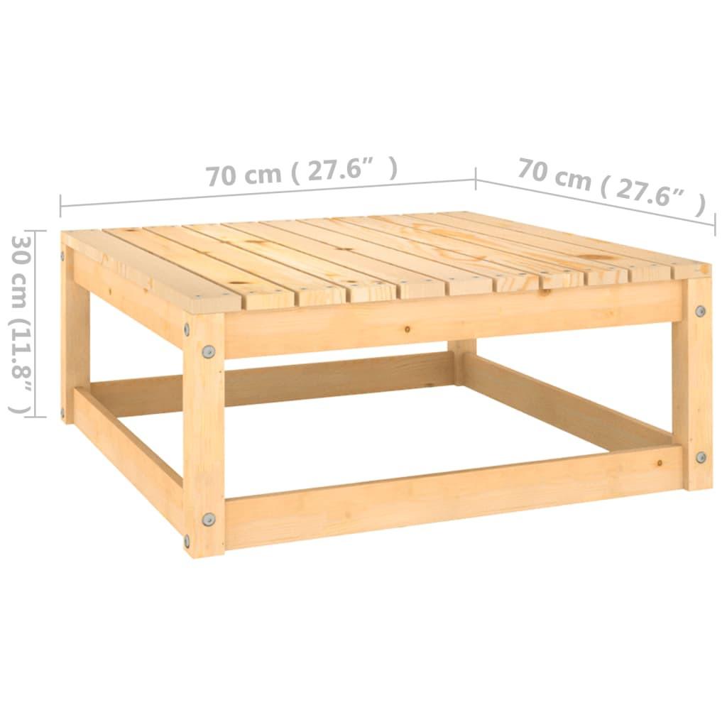 VidaXL Fußhocker holz  